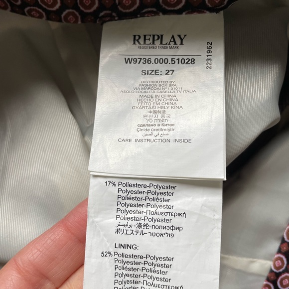 Replay skirt size 27 - Picture 7 of 10